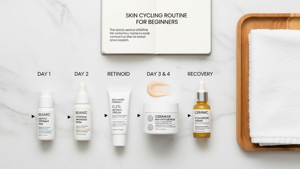 skin cycling routine for beginners